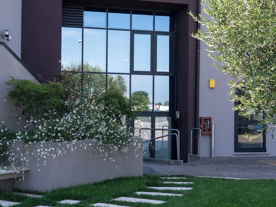 Façade de l’hébergement