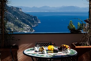 Blick von der Unterkunft