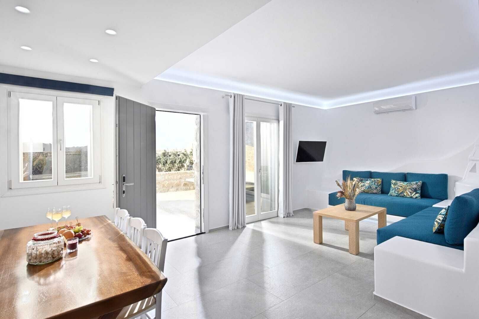 Economy Apartment, 3 Bedrooms | Living area | Flat-screen TV
