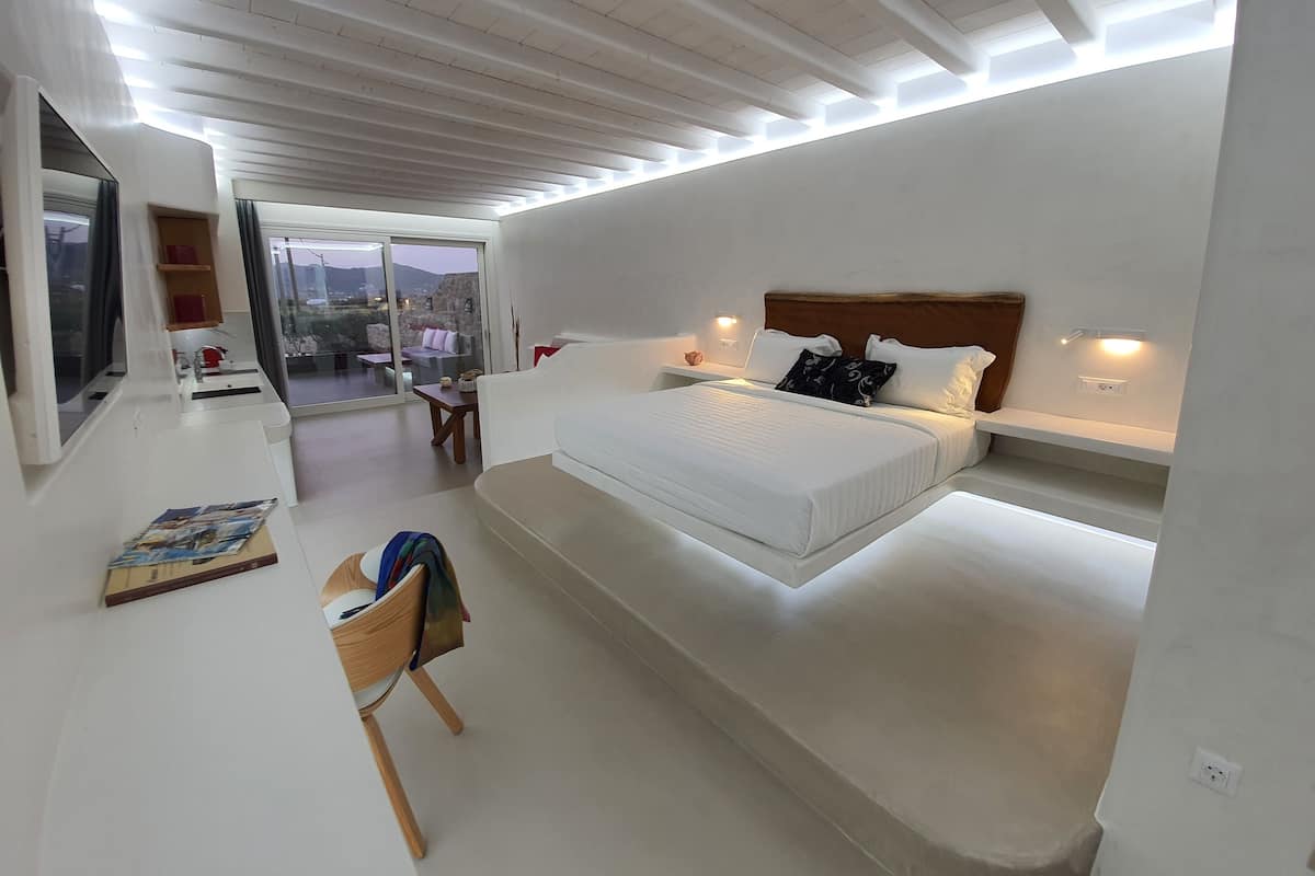 Suite luxueuse | 2 chambres, draps en coton égyptien, literie de qualité, coffre-fort