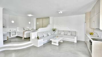 Comfort suite | Woonruimte | Flatscreentelevisie