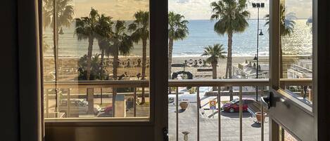 Habitación doble, vista parcial al mar | Vista desde la habitación