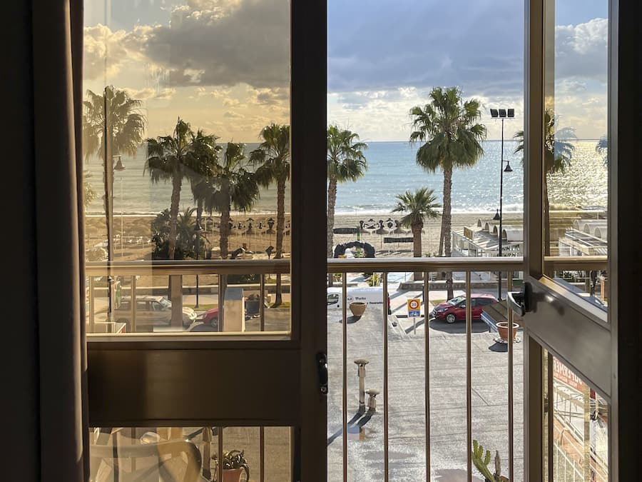 Dobbeltrom, delvis sjøutsikt | Utsikt fra rommet