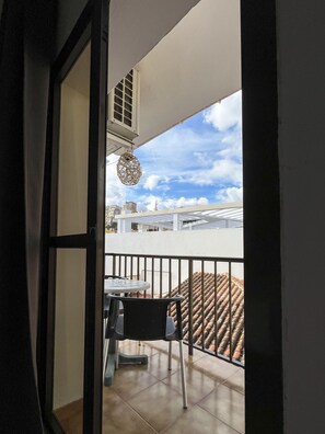 Dobbeltrom, byutsikt | Utsikt fra rommet