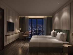 주니어 더블룸 (Junior Suite with Balcony) | 고급 침구, 오리/거위털 이불, 미니바, 객실 내 금고