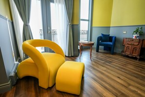 King Deluxe Penthouse | 5 habitaciones, ropa de cama de alta calidad y edredón 