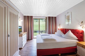 Doppelzimmer, Balkon, Bergblick (Pölven 20m²) | Allergikerbettwaren, Zimmersafe, Babybetten, kostenloses WLAN