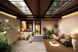 Couples treatment rooms, sauna, hot tub, steam room, body treatments - Aahana Resort & Spa (Ramnagar)