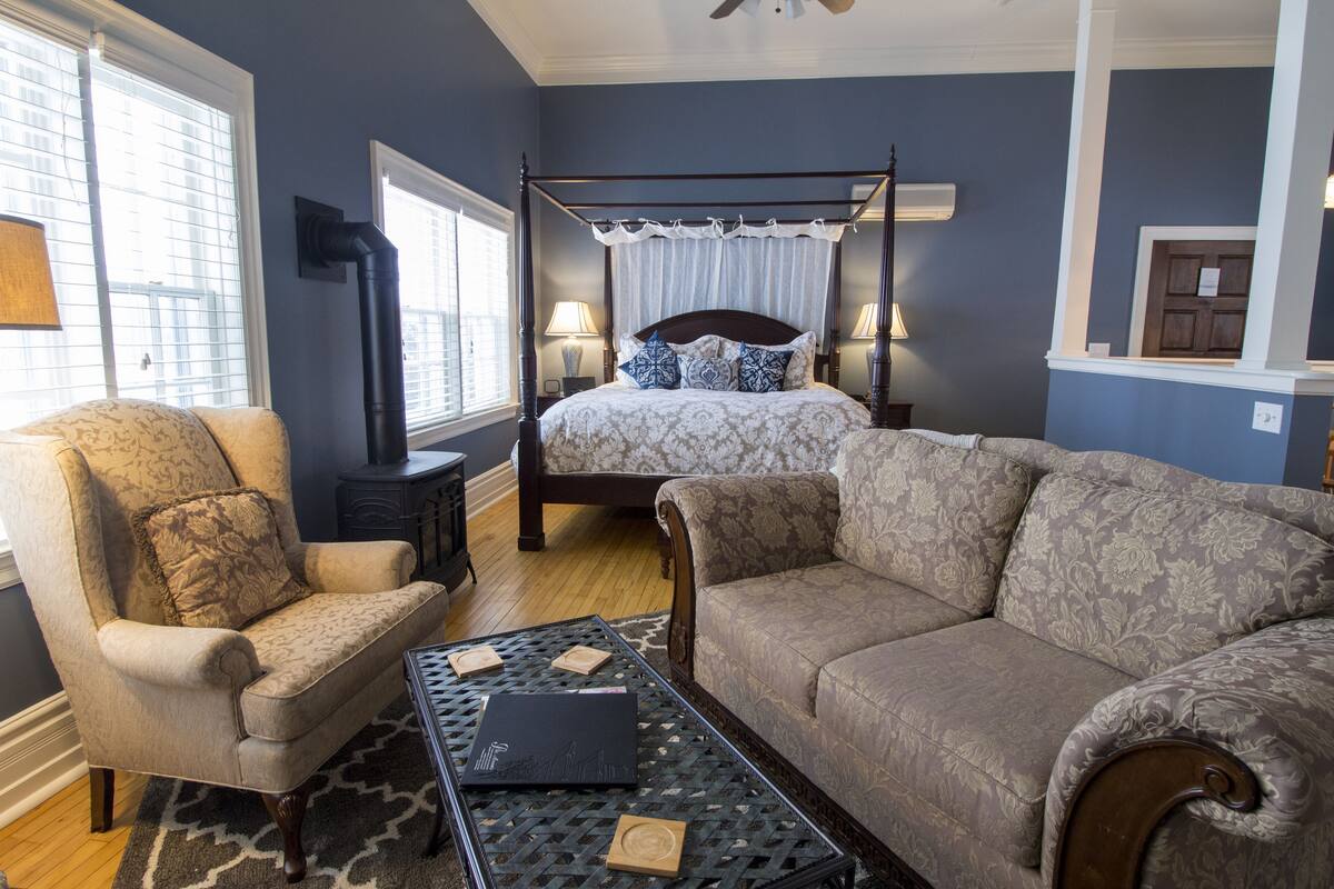 Casa de campo Deluxe, 1 cama King size | 1 habitación, caja de seguridad en la habitación y wifi gratis 