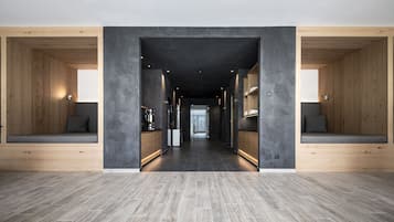 Sauna, bain à remous, hammam, hammam, gommages corporels