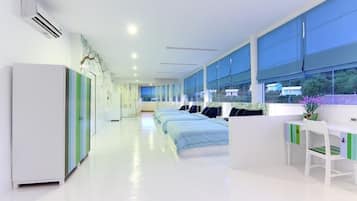 Family Room | Premium bedding, in-room safe, individually decorated