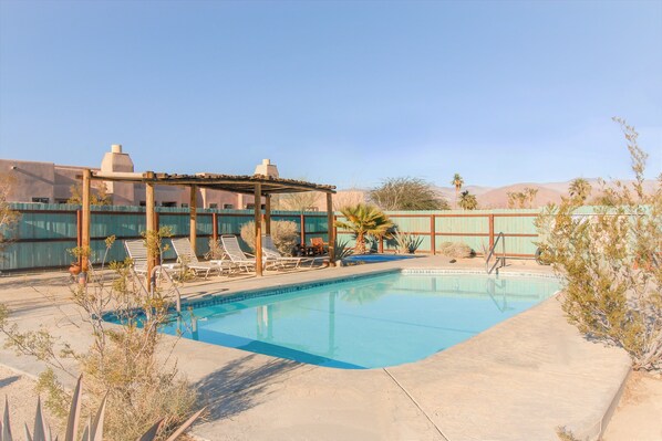 2 outdoor pools, pool umbrellas, sun loungers