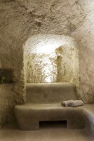 Salas de tratamientos para parejas, sauna, baño turco