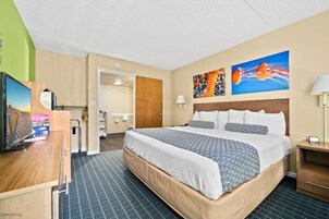 Cortinas blackout, wifi gratis y ropa de cama 