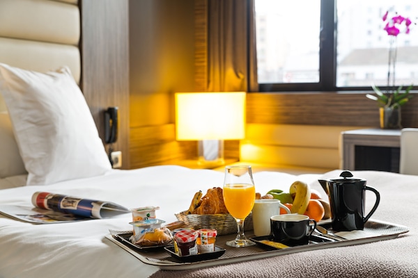 Spiseområde på rommet