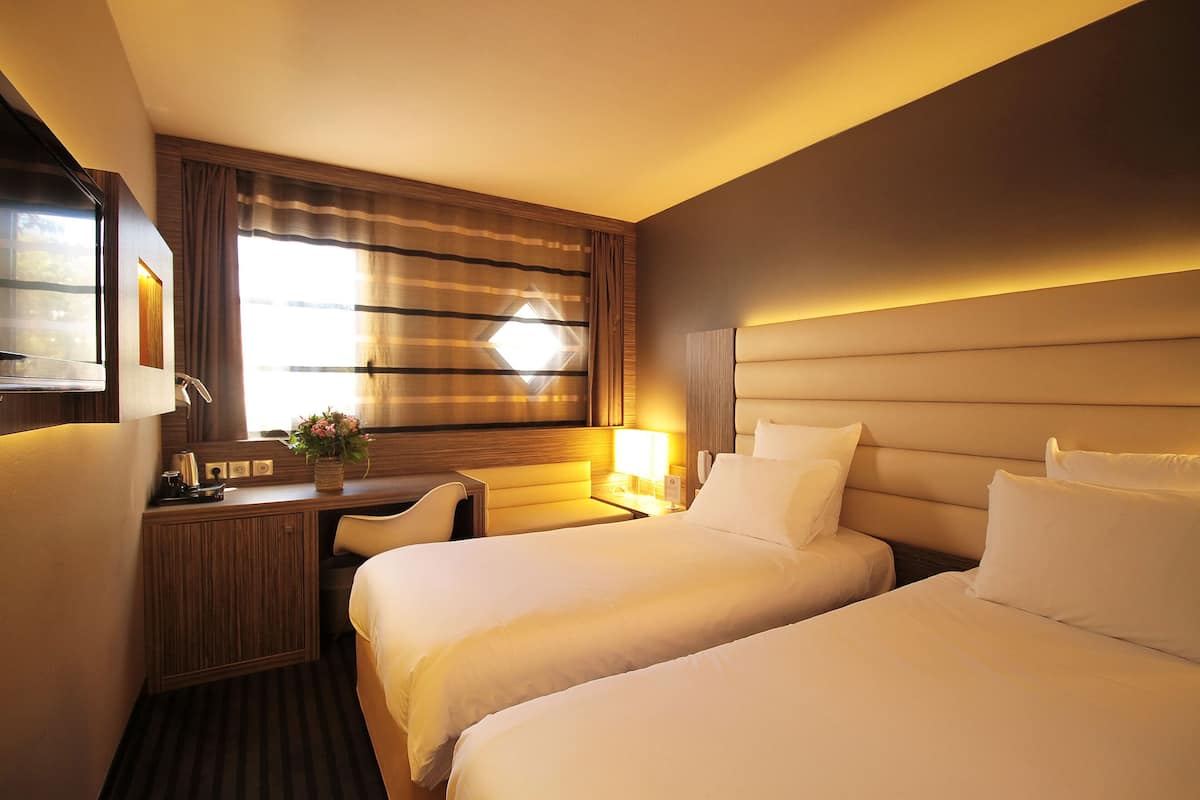 Chambre avec lits jumeaux