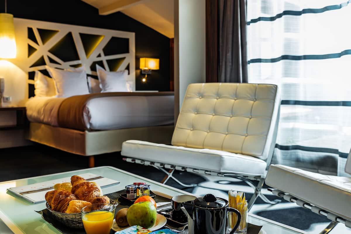 1 chambre, literie de qualité supérieure, minibar