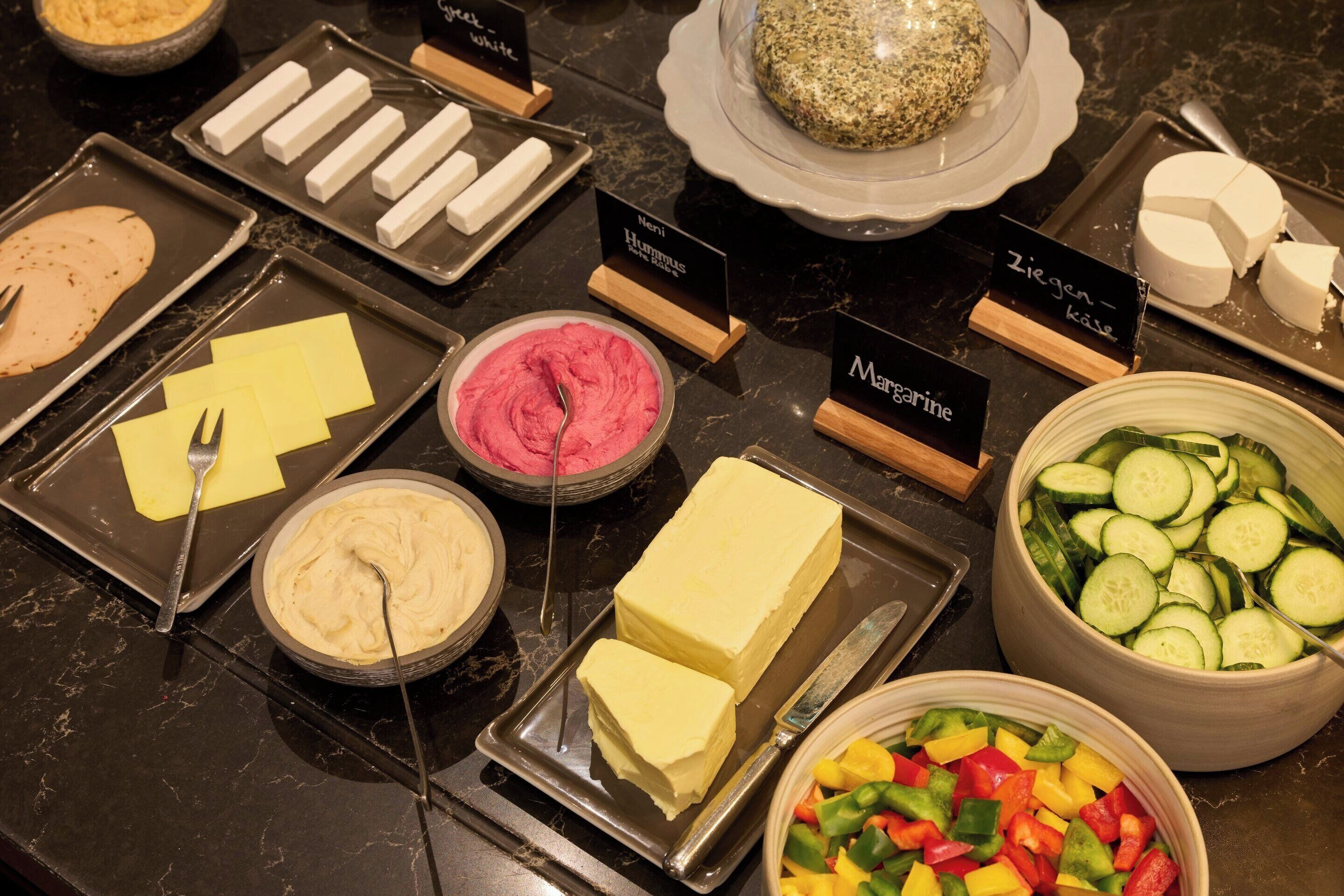 Daily buffet breakfast for a fee