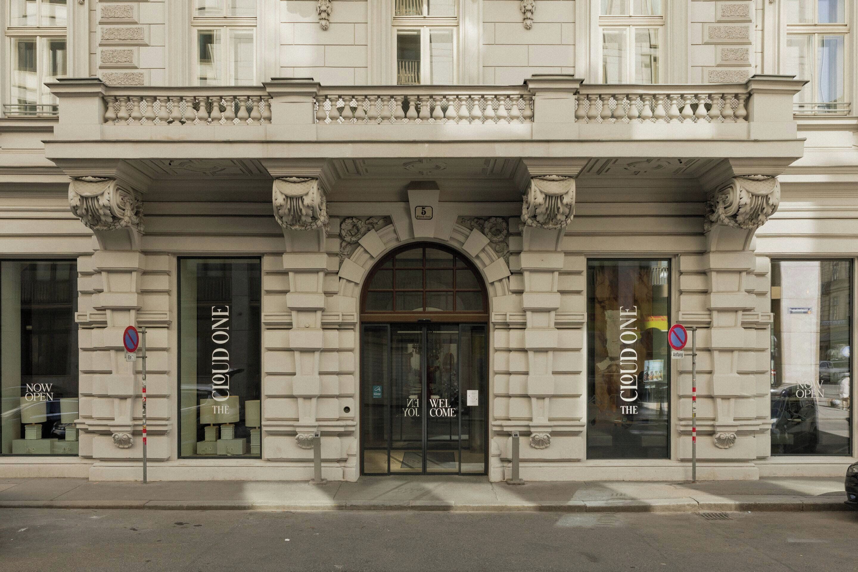 Façade de l’hébergement 