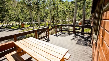 Cabana luxo, 2 quartos (Kamloop) | Terraço/pátio