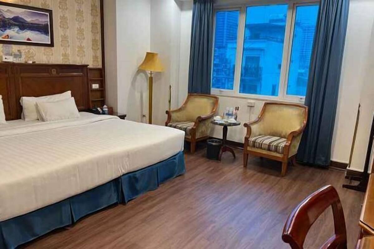 Een minibar, een kluis op de kamer, verduisterende gordijnen