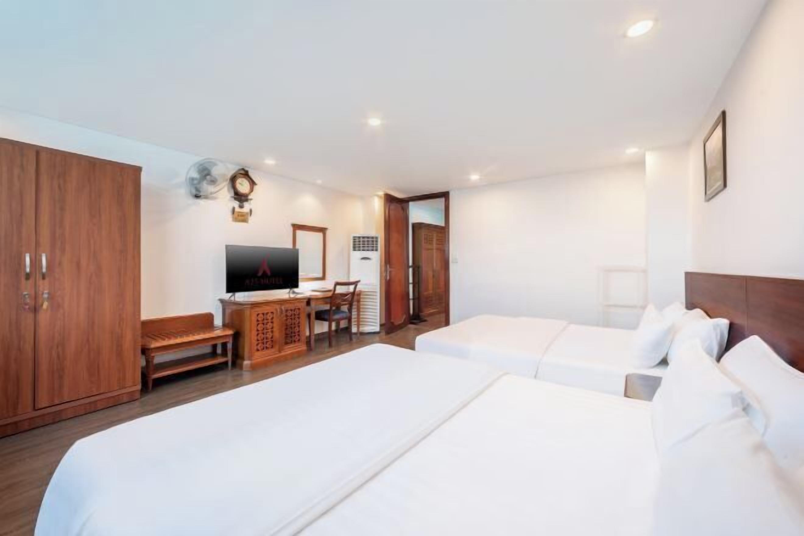 Een minibar, een kluis op de kamer, verduisterende gordijnen