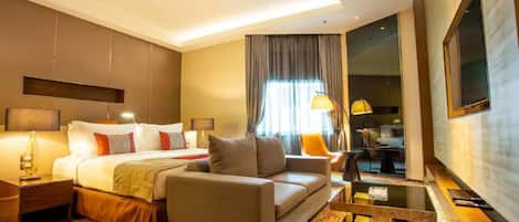 Suite de luna de miel, 1 cama King size | Ropa de cama de alta calidad y minibar