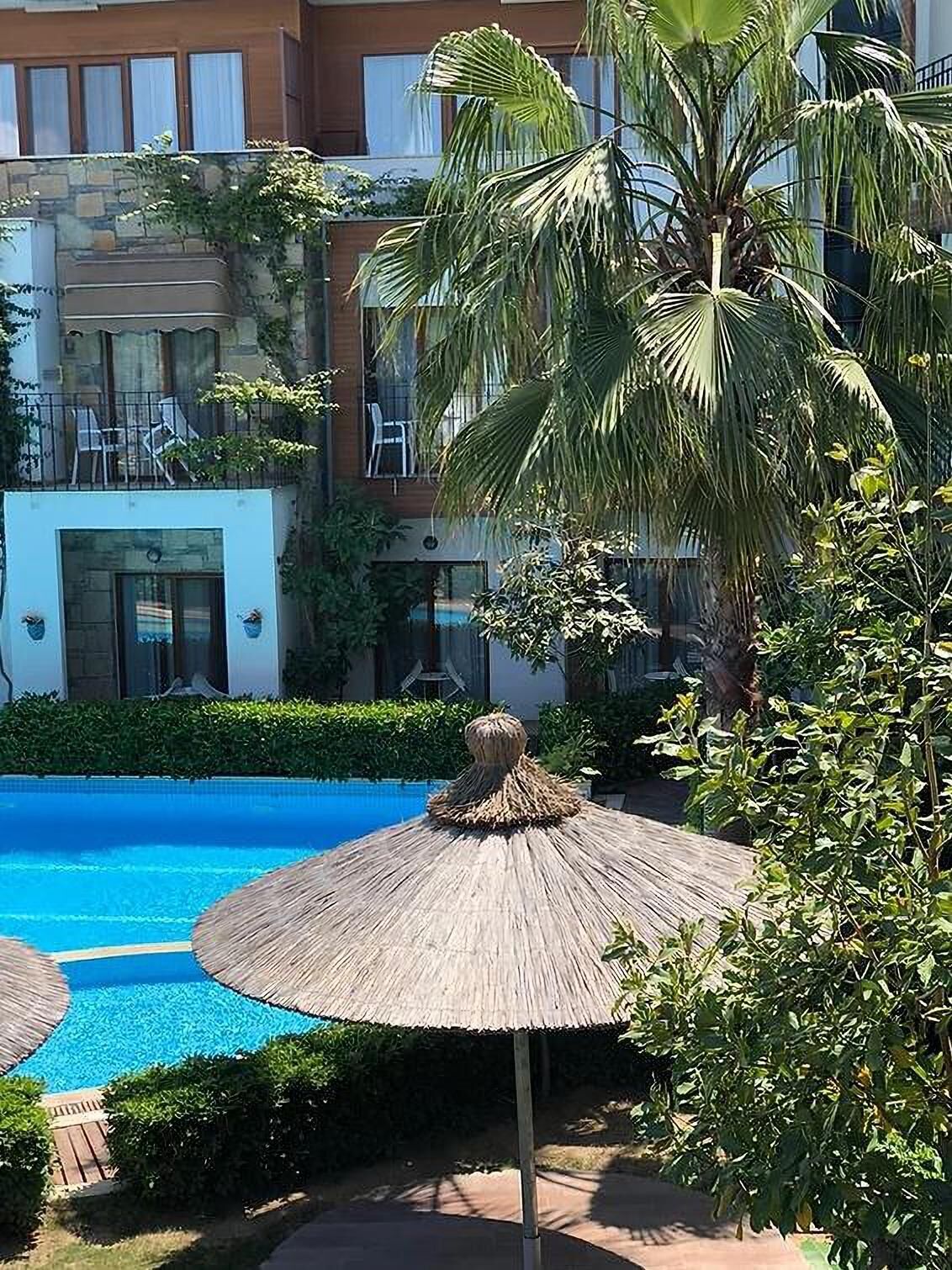 standard double room, pool access | view from room