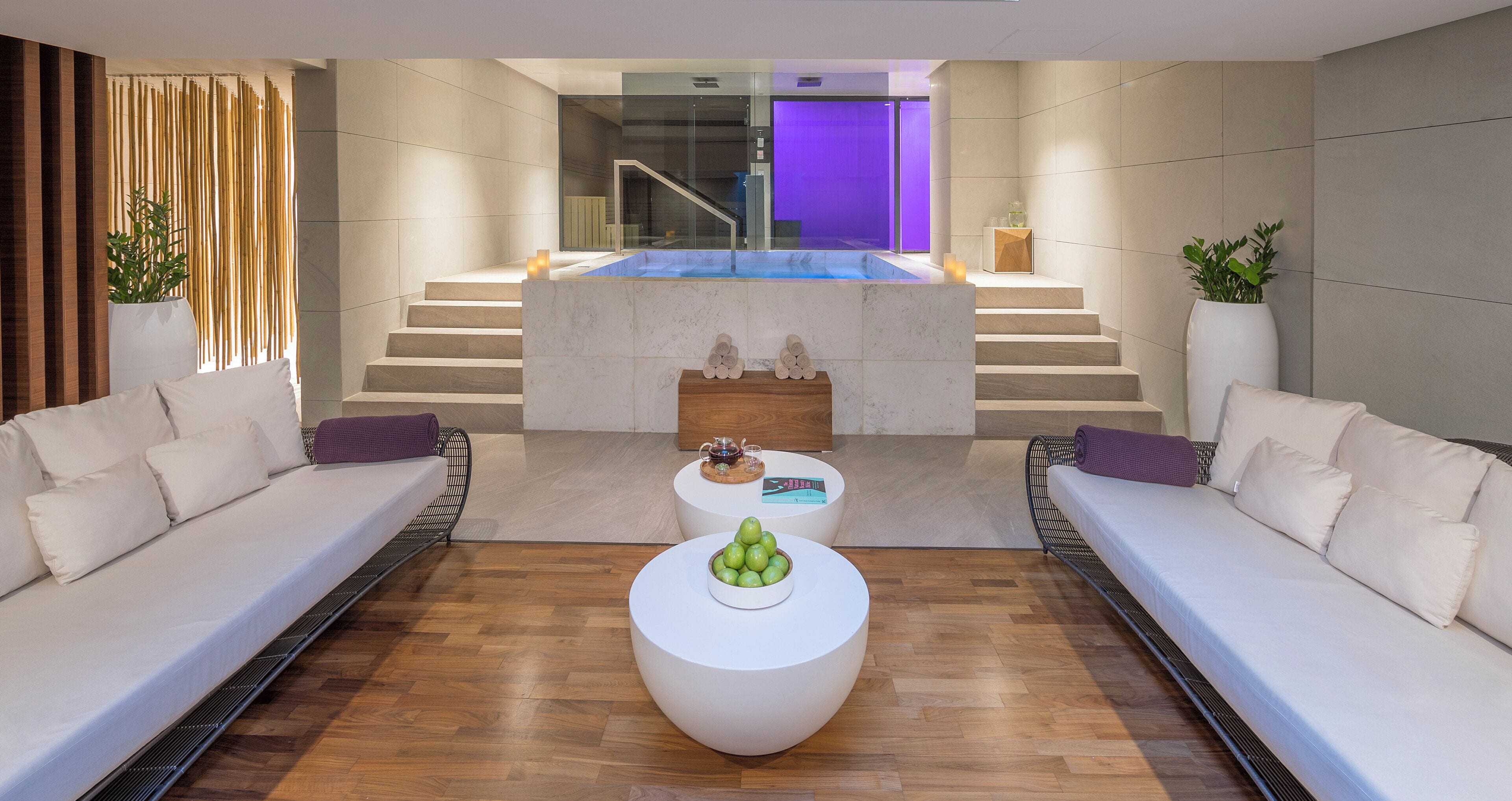Salle de soins pour les couples, sauna, bain de vapeur