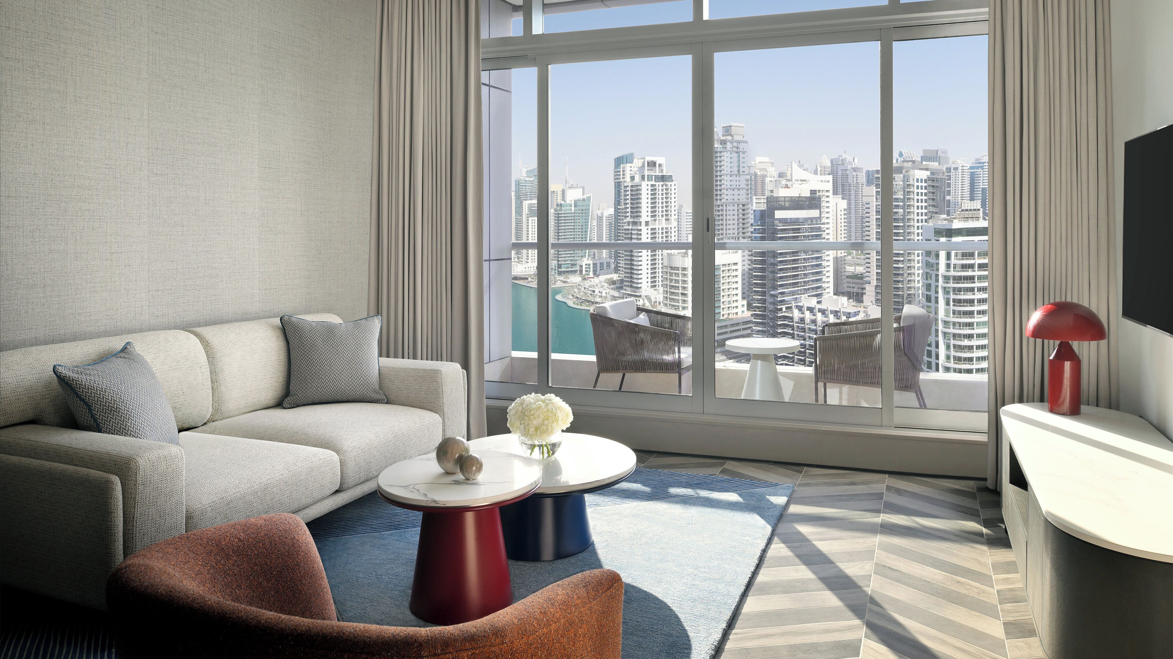 Room, 1 Bedroom, Balcony, Marina View (Residence) | Premium bedding, minibar, in-room safe, individually decorated