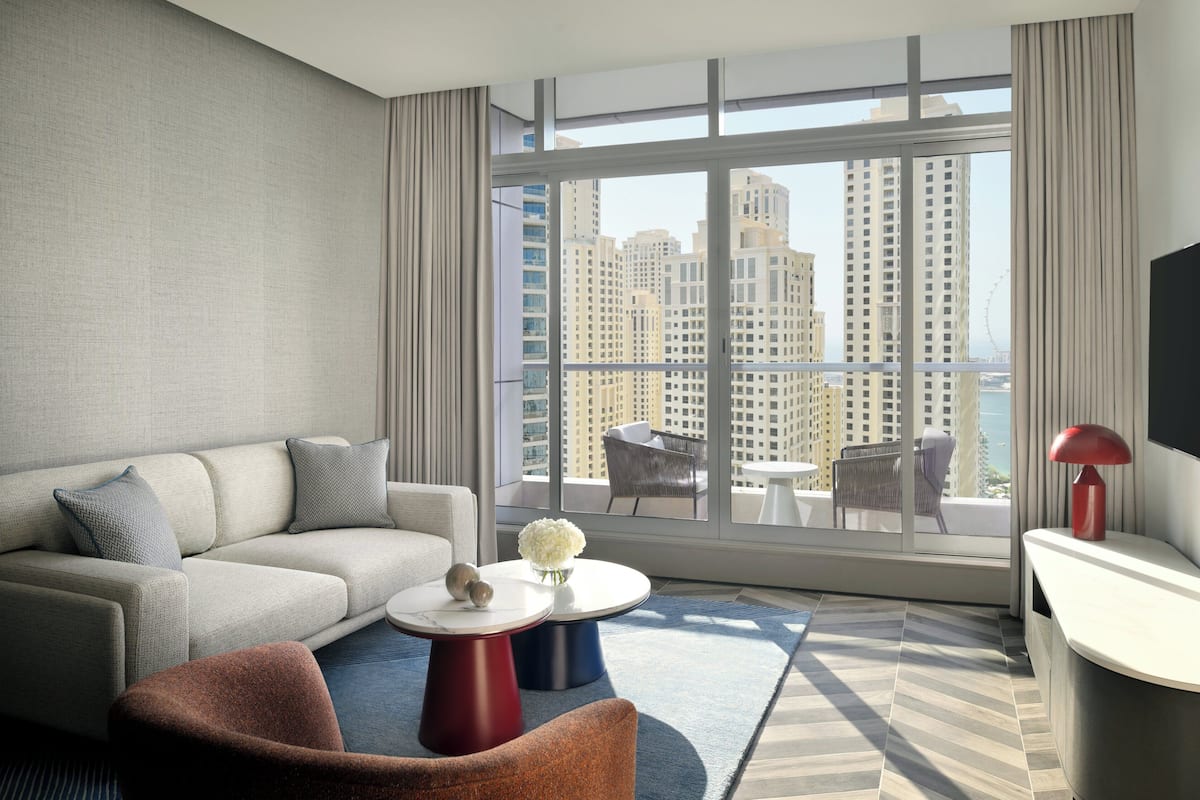 Suite, 1 Bedroom, Balcony (Residence) | Premium bedding, minibar, in-room safe, desk