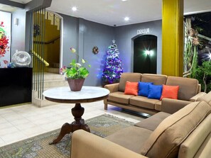 Sala de estar en el lobby