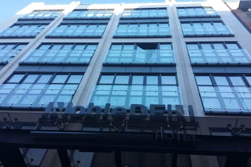 Fassade der Unterkunft