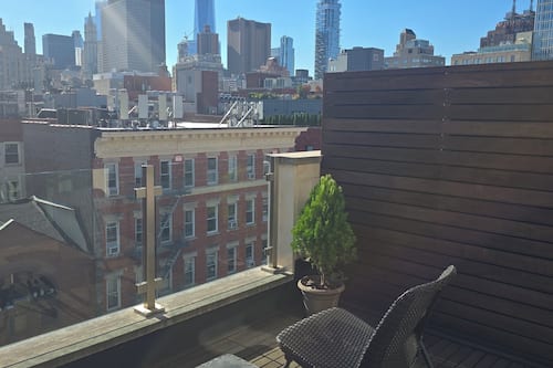 Penthouse, 1 King-Bett, Terrasse (Patio) | Terrasse/Patio