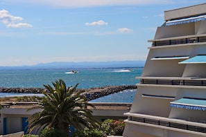 Uitzicht vanuit accommodatie