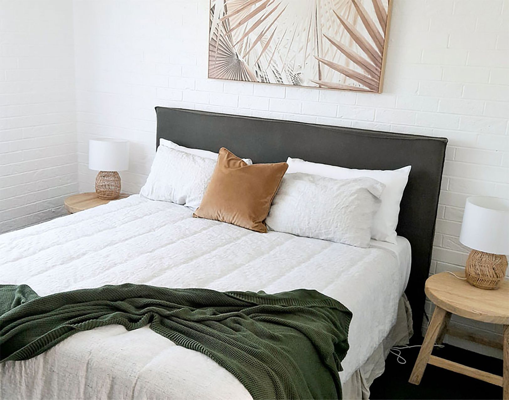 Premium bedding, memory foam beds, free minibar, blackout drapes