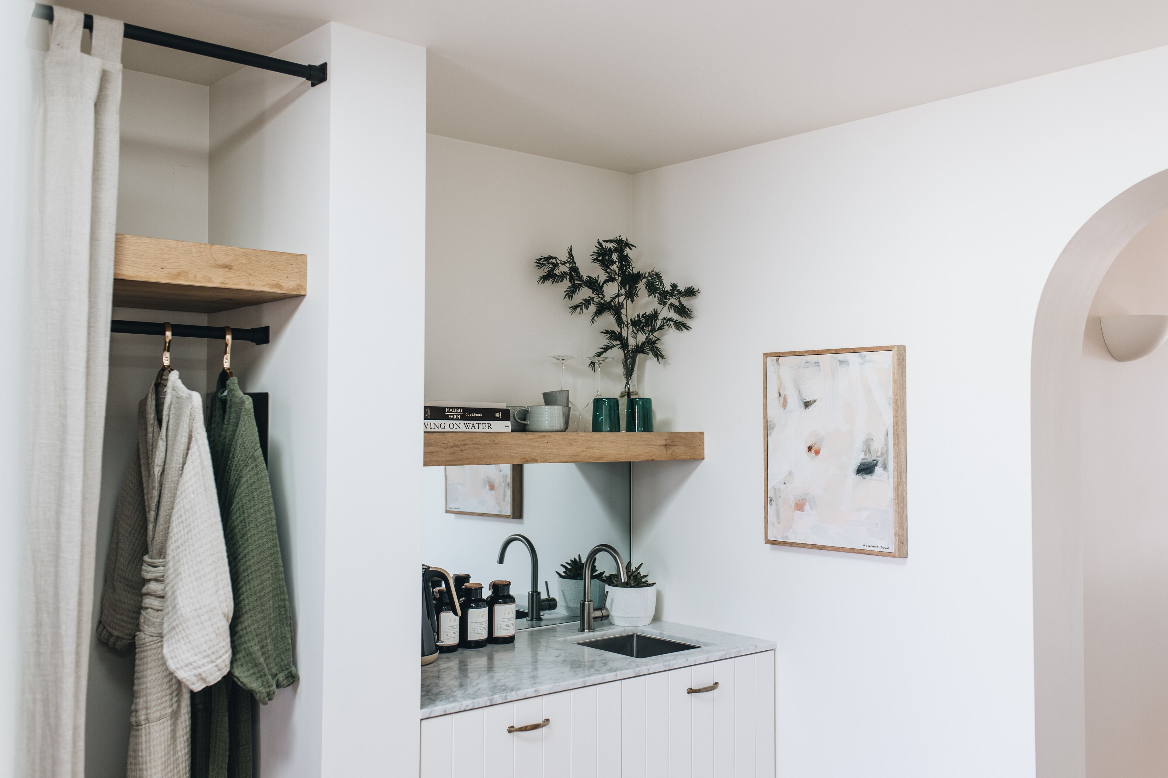 premier room | private kitchen | fridge, coffee/tea maker, eco-friendly cleaning products