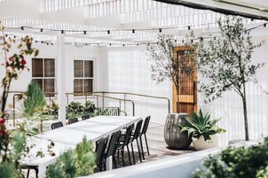 Breakfast, lunch and dinner served