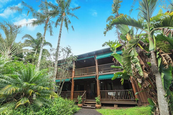 Façade de l’hébergement