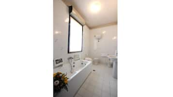 Articles de toilette gratuits, sĂšche-cheveux, peignoirs, bidet