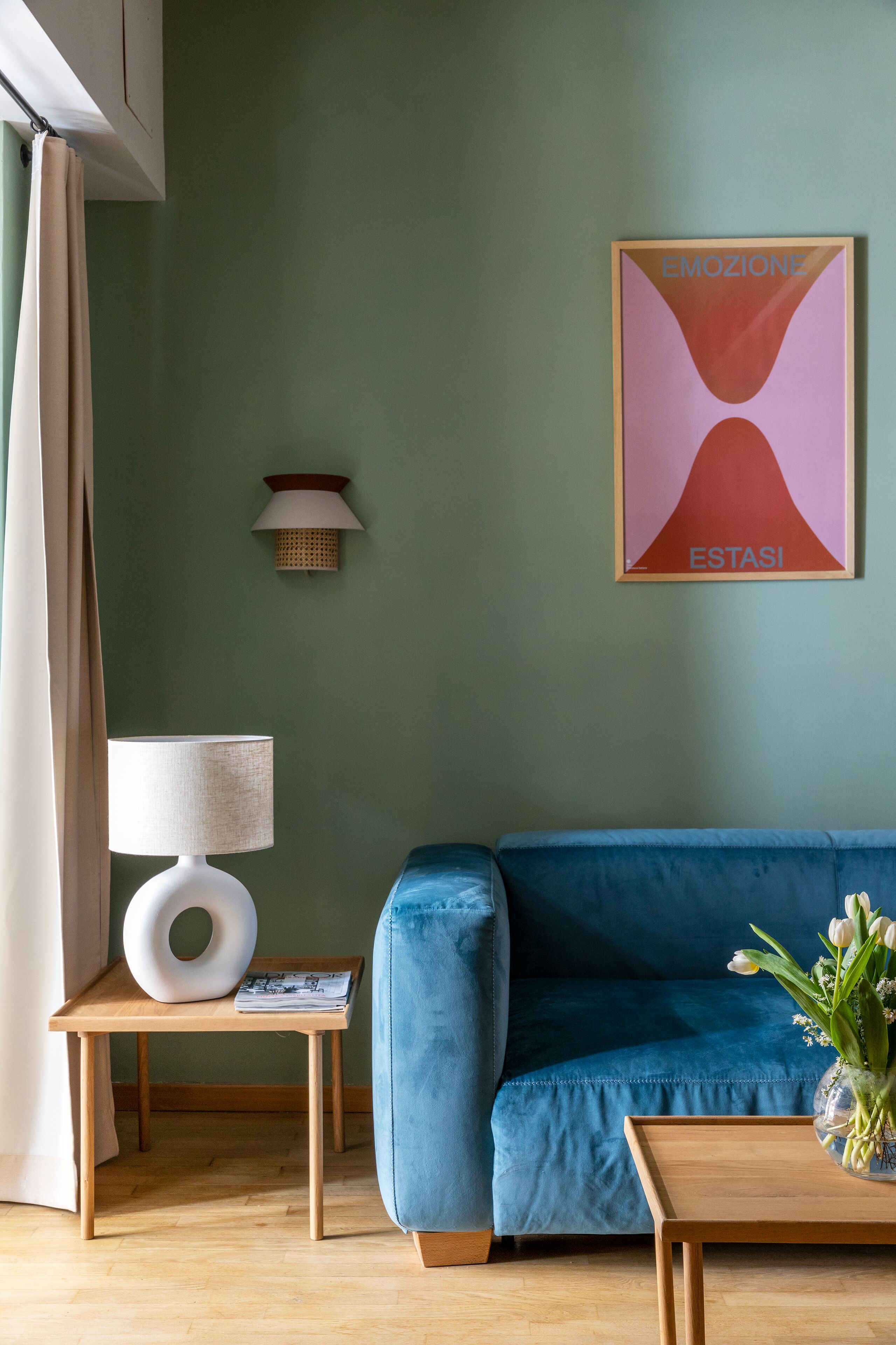 superior apartment | living area | flat-screen tv