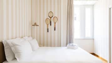 1 Schlafzimmer, Bettwäsche aus ägyptischer Baumwolle