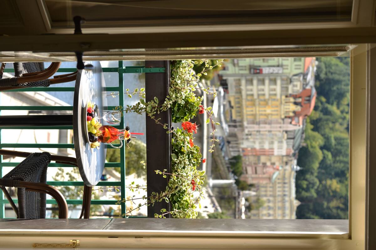 Deluxe-Apartment, Terrasse