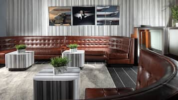 Sala de estar en el lobby