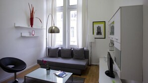 Studio (Duplex XL) | Living room - Brussels City Center Apartments (Brussels)