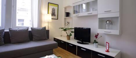 Studio (Duplex XL) | Living room | Flat-screen TV
