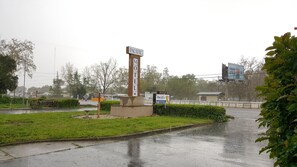 Entrada de la propiedad