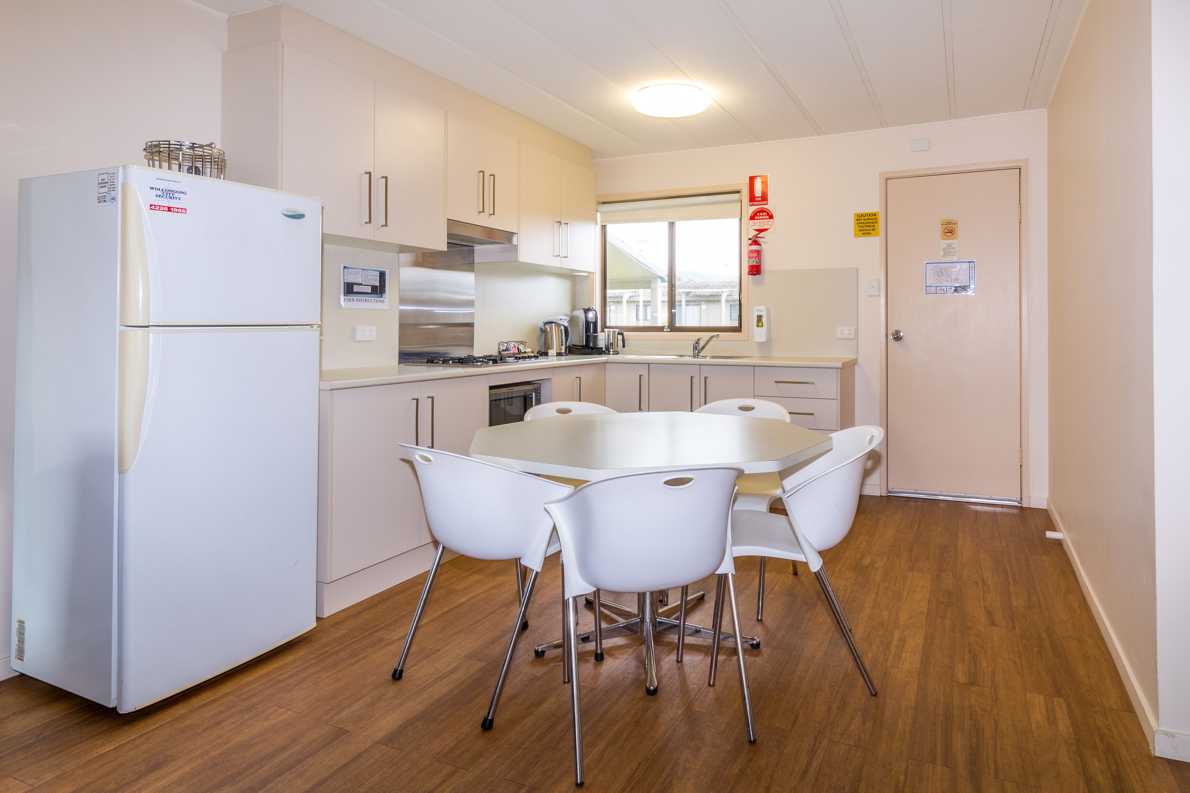 2 bedroom air conditioned cabin | living area