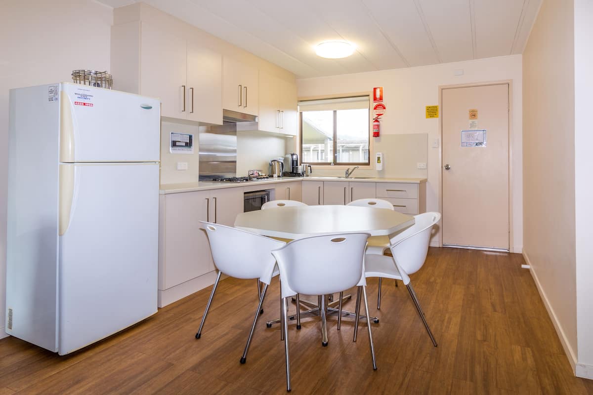 2 bedroom air conditioned cabin | living area