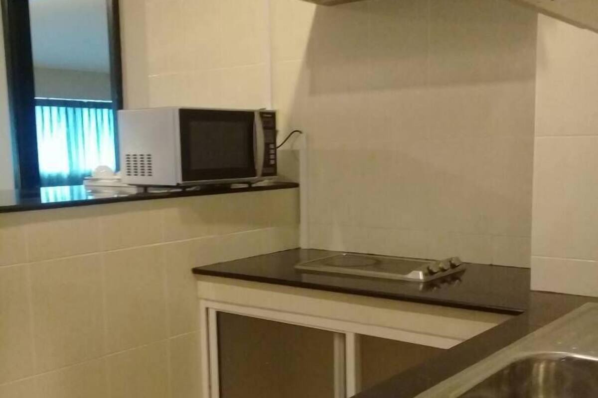 standard twin room | private kitchen | fridge